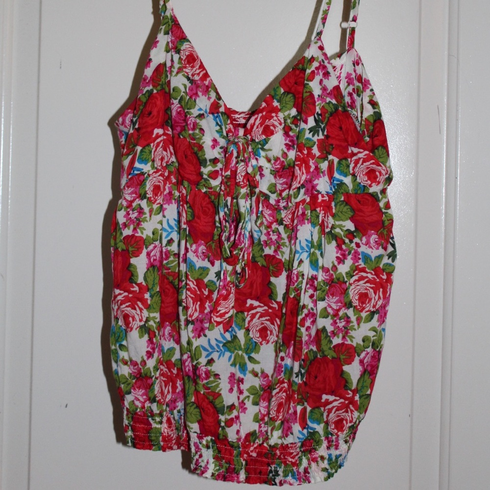 Floral tank top